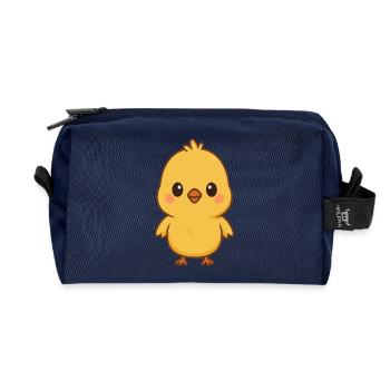 Chick - Recycled Toiletry Zip Bag - navy - Front