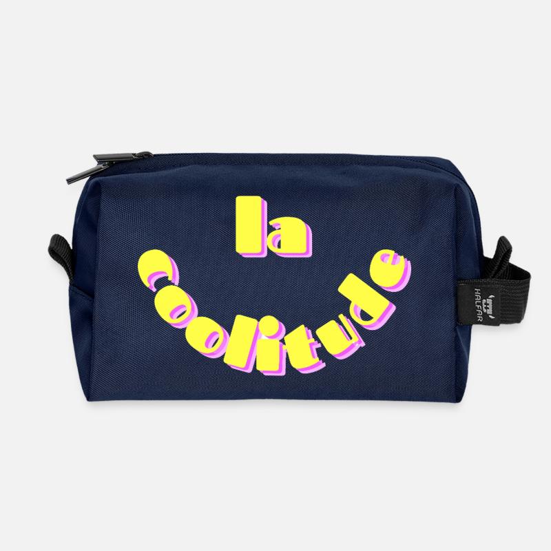 Coolness - Recycelte Kulturtasche - Navy