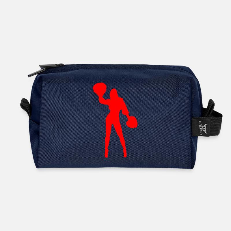 cheerleading - Recycelte Kulturtasche - Navy