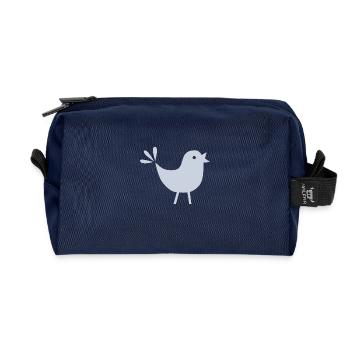 T-shirt petit bip - Trousse de toilette en tissu recyclé - marine - Devant