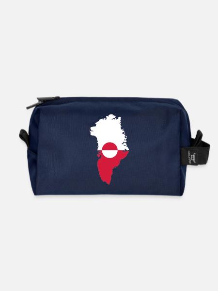 Grönland - Recycelte Kulturtasche - Navy
