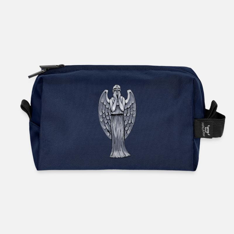 Don't Blink - Recycelte Kulturtasche - Navy