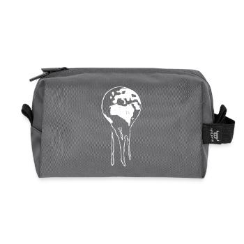 welt - Recycelte Kulturtasche - Anthrazit - Vorne