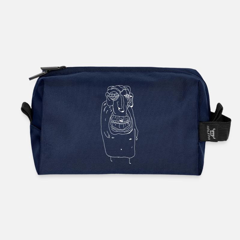 Gilbert - Recycelte Kulturtasche - Navy