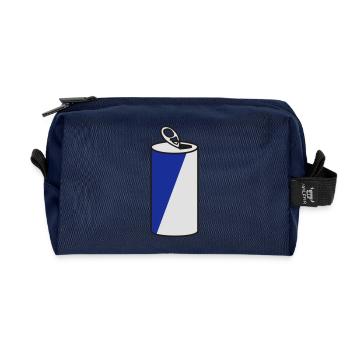 Getränkedose / can (3c) - Recycelte Kulturtasche - Navy - Vorne