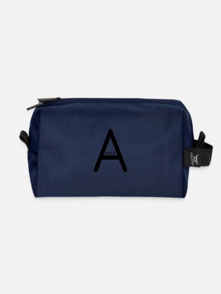 Anna - Recycelte Kulturtasche - Navy