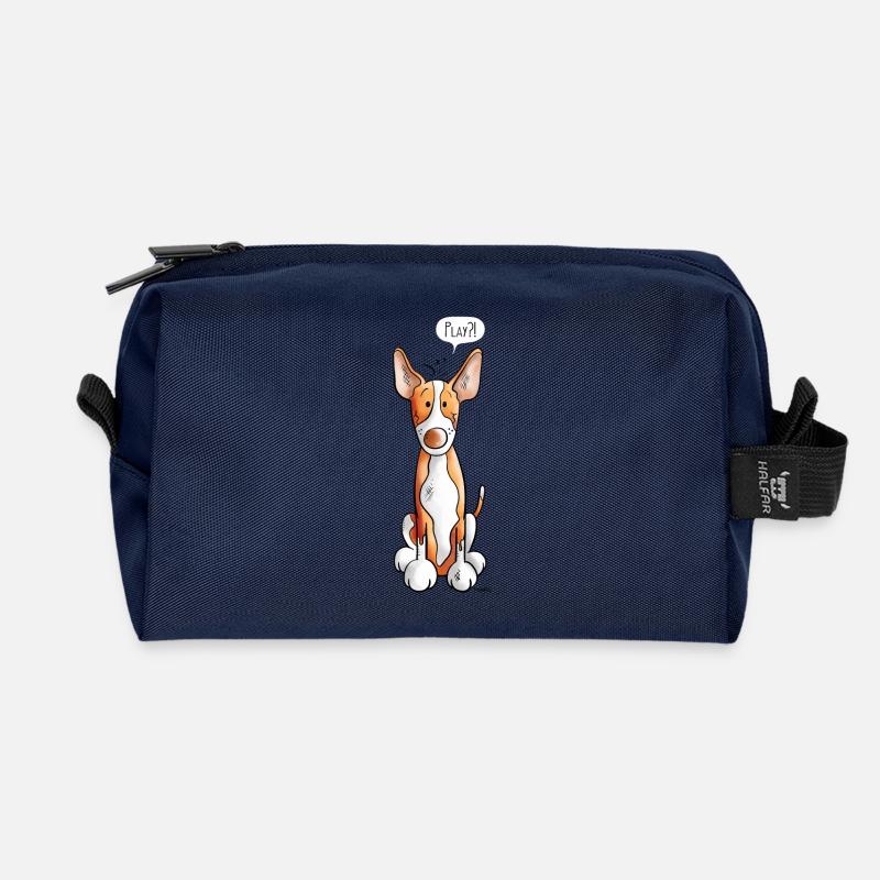 Podenco Play - Recycelte Kulturtasche - Navy