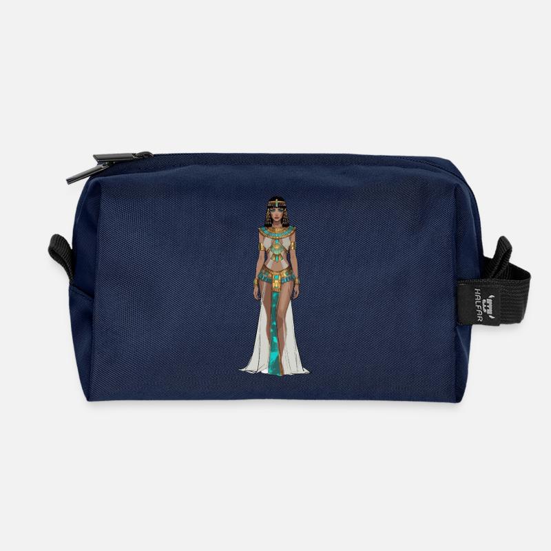 Cleopatra-Cosplay - Recycelte Kulturtasche - Navy