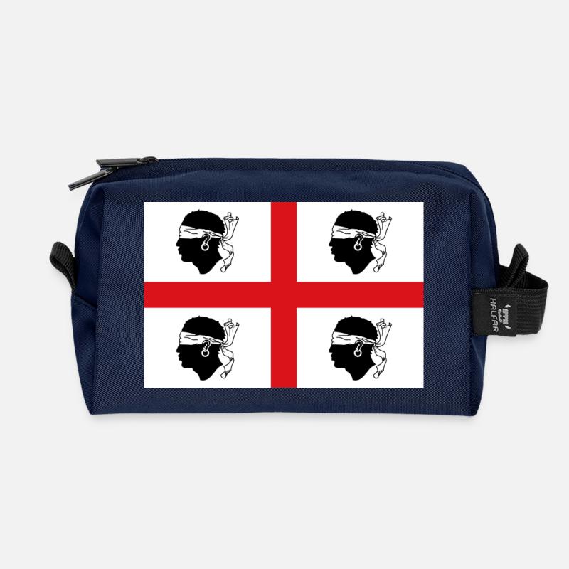 Malex - Recycelte Kulturtasche - Navy