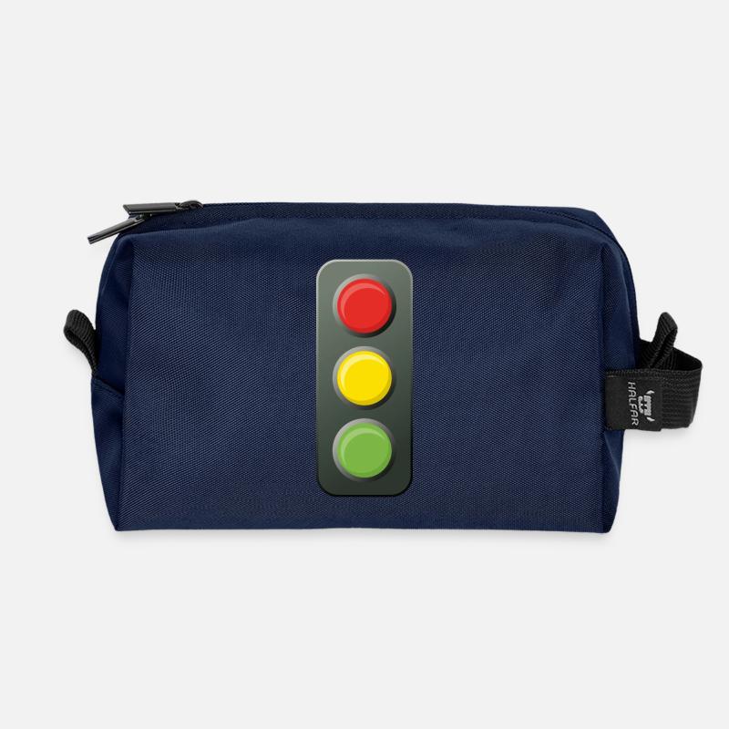 Ampel - Recycelte Kulturtasche - Navy