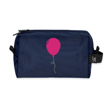 Ballon - Recycelte Kulturtasche - Navy - Vorne