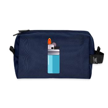 Feuerzeug - Recycelte Kulturtasche - Navy - Vorne