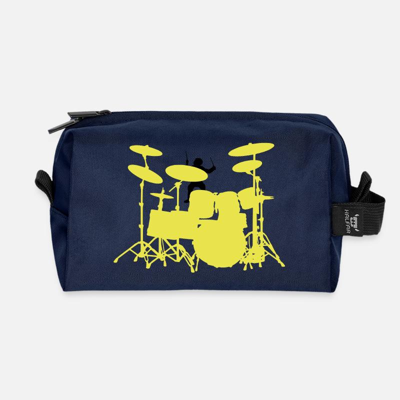 Drumset - Recycelte Kulturtasche - Navy