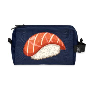 Sushi - Recycelte Kulturtasche - Navy - Vorne