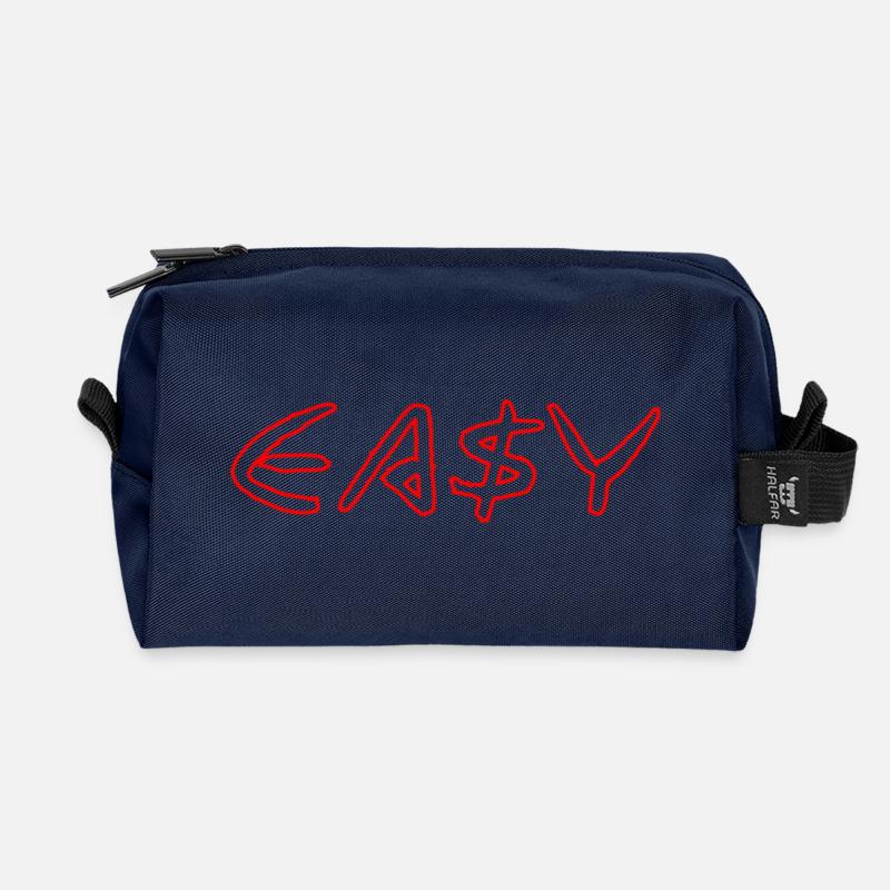 EASY - Recycelte Kulturtasche - Navy