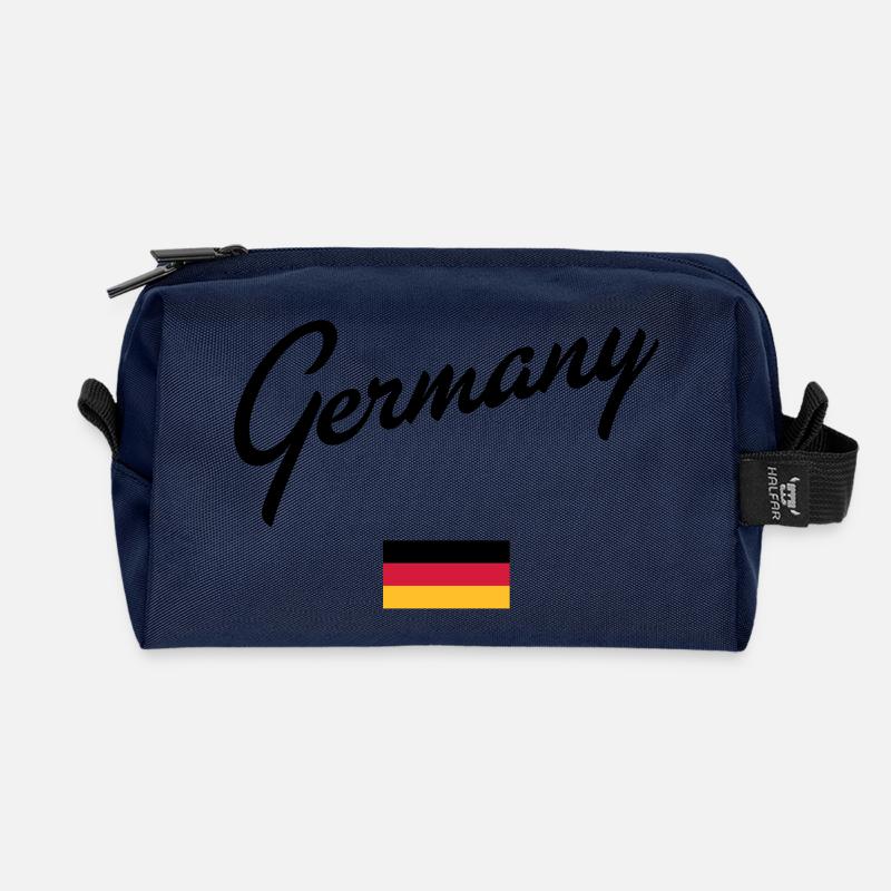 Germany - Recycelte Kulturtasche - Navy