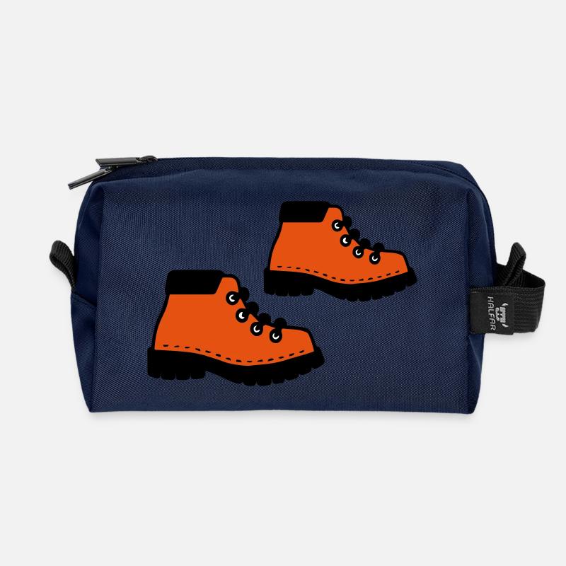 Wanderschuhe - Recycelte Kulturtasche - Navy