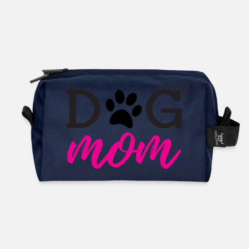 Hundemama - Recycelte Kulturtasche - Navy