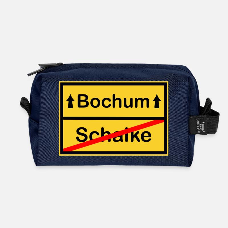 Bochum Aufstieg - Recycelte Kulturtasche - Navy