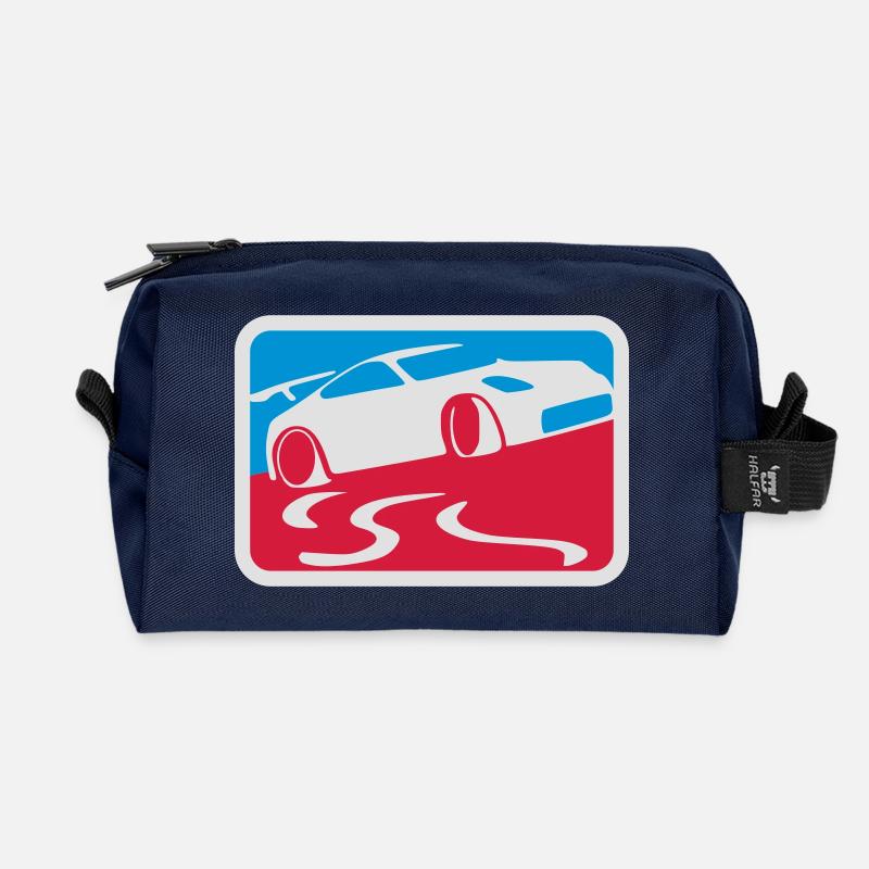 Drift_League - Recycled Toiletry Zip Bag - navy