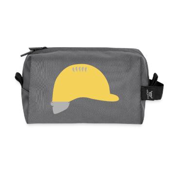 Bauarbeiterhelm - Recycelte Kulturtasche - Anthrazit - Vorne