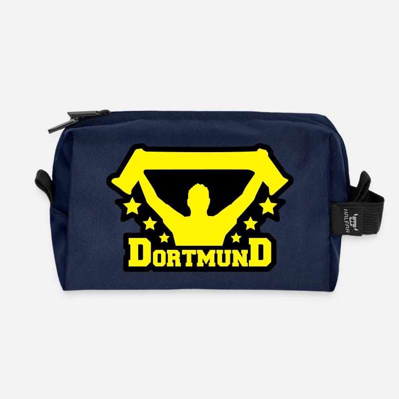 dortmund_fan_r2 - Recycelte Kulturtasche - Navy