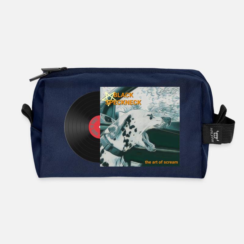 Vinyl - Recycelte Kulturtasche - Navy