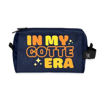For Swabian godparents, in my godfather era - Recycled Toiletry Zip Bag - navy - Front
