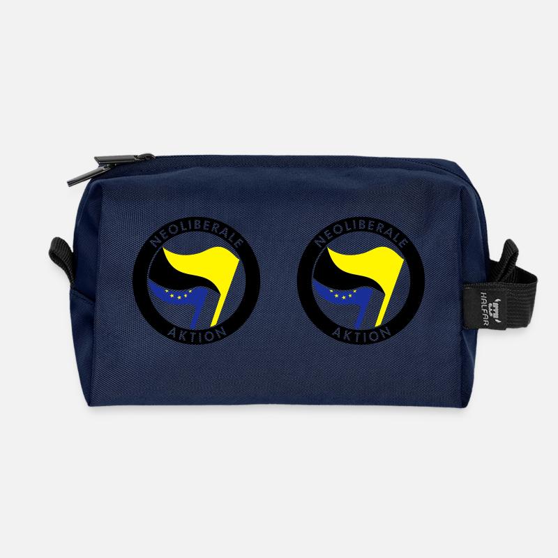 Neoliberale Aktion - Recycelte Kulturtasche - Navy