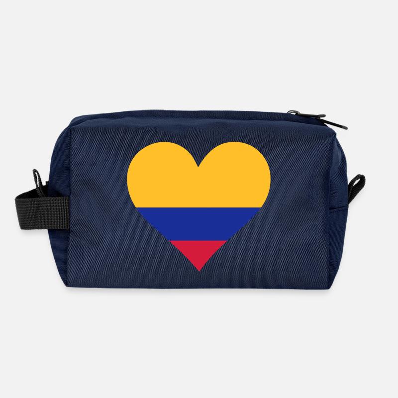 A Heart for Colombia Recycled Toiletry Zip Bag