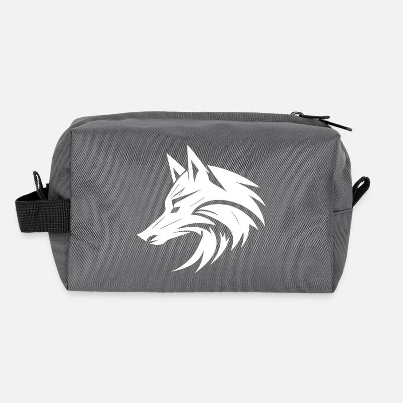 Beautiful stylish fox Recycled Toiletry Zip Bag