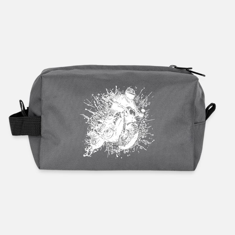 Motorrad Rennsport Sprung Splash Style Recycelte Kulturtasche