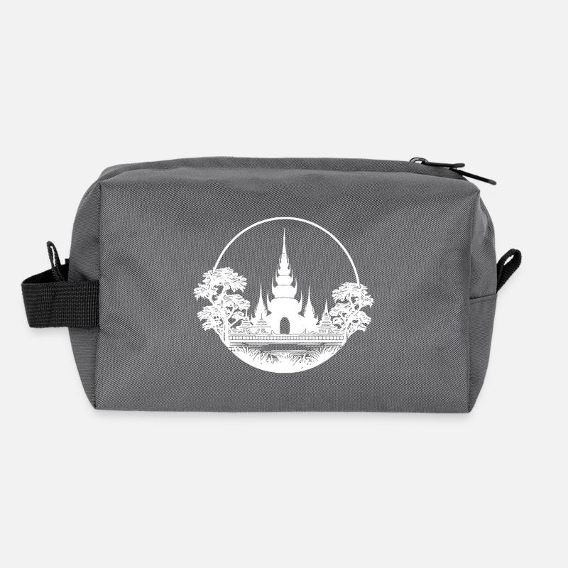 Thailand Exotischer Traum Tempel Recycelte Kulturtasche