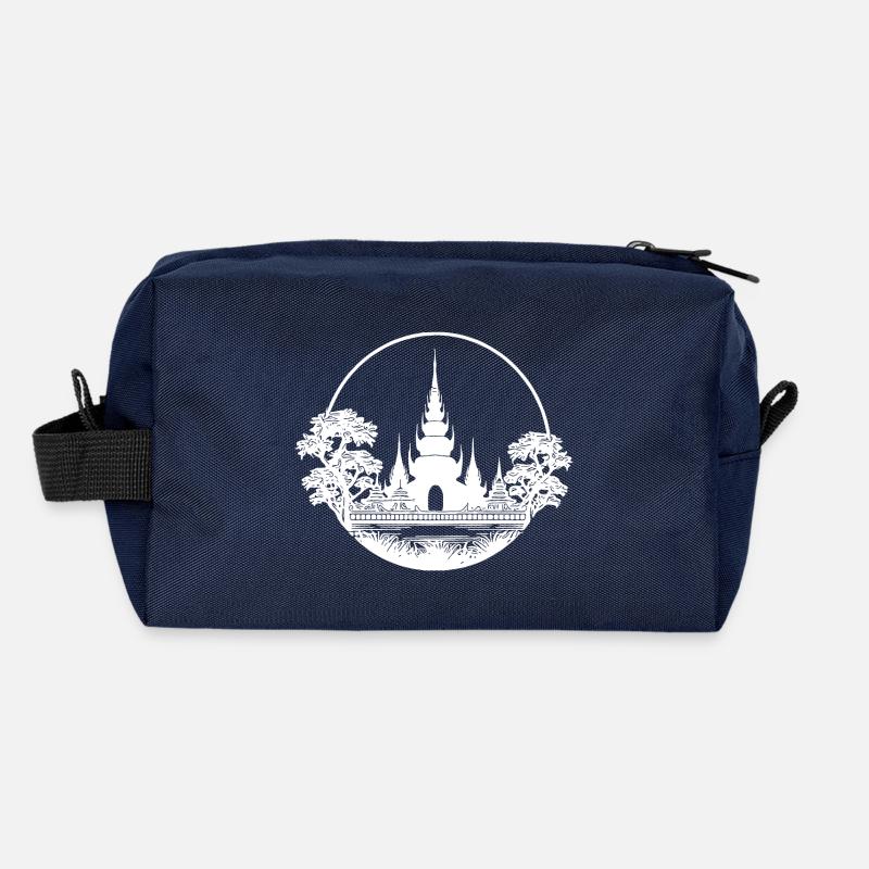 Thailand Exotischer Traum Tempel Recycelte Kulturtasche