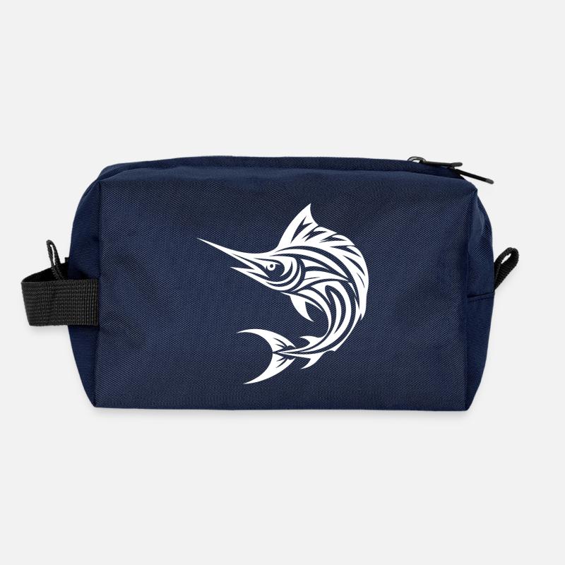 Voilier Swift - Espadon élégant Trousse de toilette en tissu recyclé