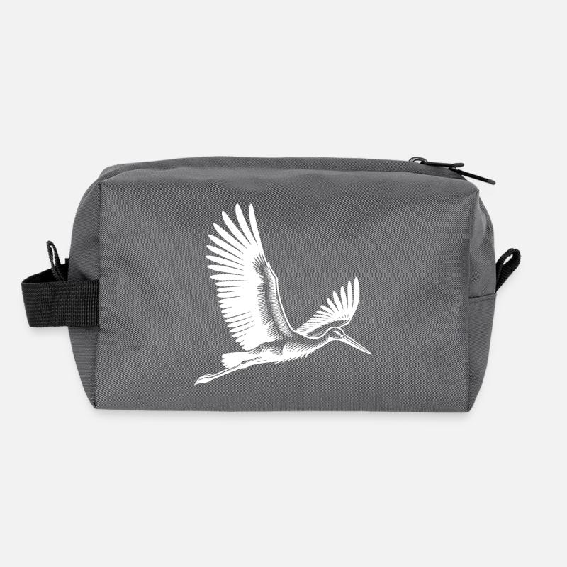 Fliegender Storch Recycelte Kulturtasche