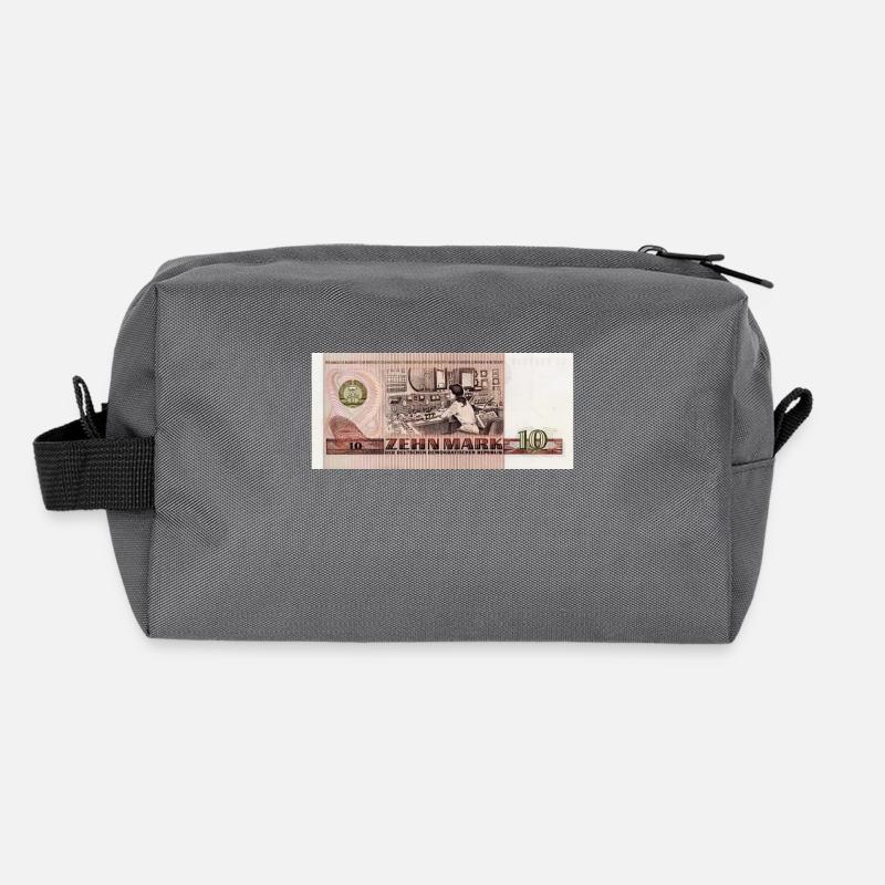 10 mark de la RDA Trousse de toilette en tissu recyclé