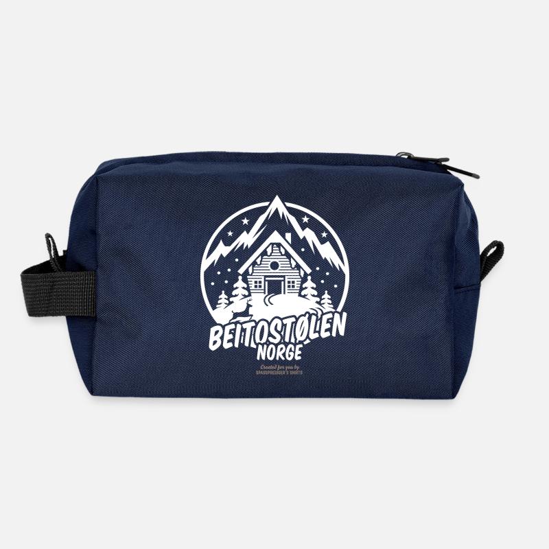 Beitostølen, Norvège Trousse de toilette en tissu recyclé