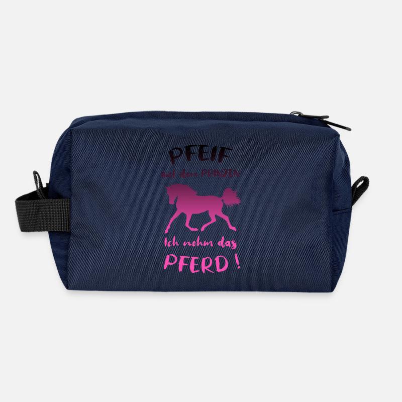 Pfeif auf den Prinzen, Ich nehm das Pferd, Spruch Recycelte Kulturtasche