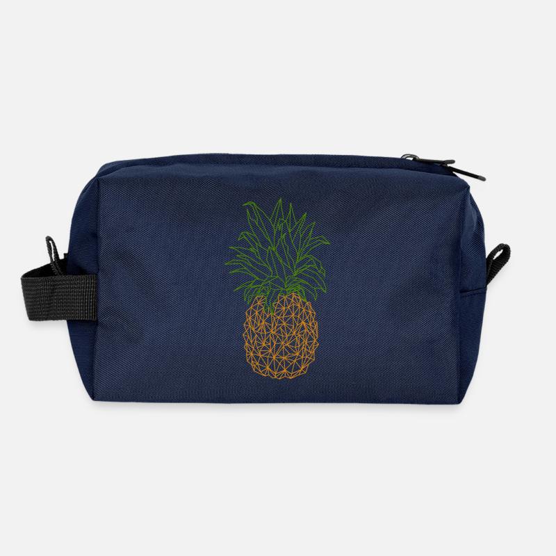 Geometric pineapple Recycled Toiletry Zip Bag
