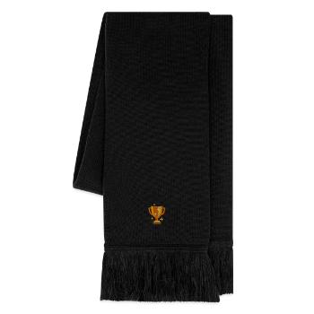 Coupe - Écharpe en maille - noir - Droite