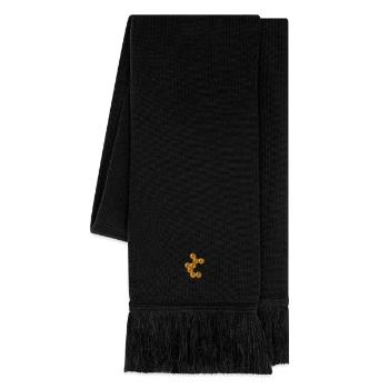 Honey - Knitted Scarf - black - Right