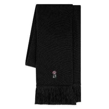 Cat's Paw - Knitted Scarf - black - Right