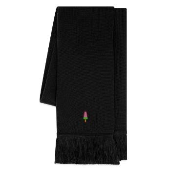 Popsicles - Knitted Scarf - black - Right