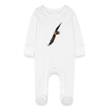 Sea Eagles - Grenouillère bio avec gants Bébé - blanc - Devant