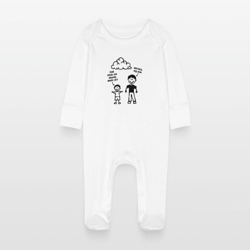 Bugfixing Skripting Statement Developer Bugs Baby Bio-Schlafanzug mit Kratzhandschuhen