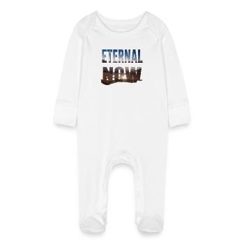 Eternal Now - Baby Organic Sleepsuit with Scratch Mitts - white - Front