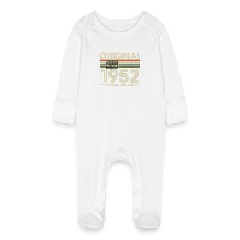 Original 1952 Limited Edition - Grenouillère bio avec gants Bébé - blanc - Devant