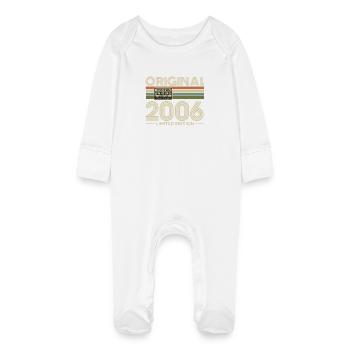 Original 2006 Édition Limitée - Grenouillère bio avec gants Bébé - blanc - Devant