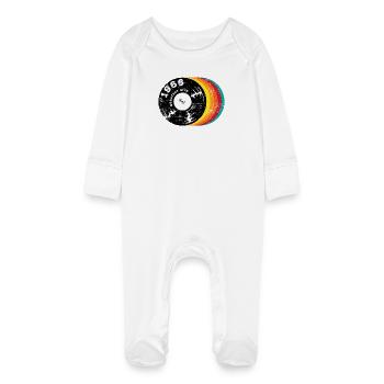 Greatest Hits 1966 - Baby Organic Sleepsuit with Scratch Mitts - white - Front